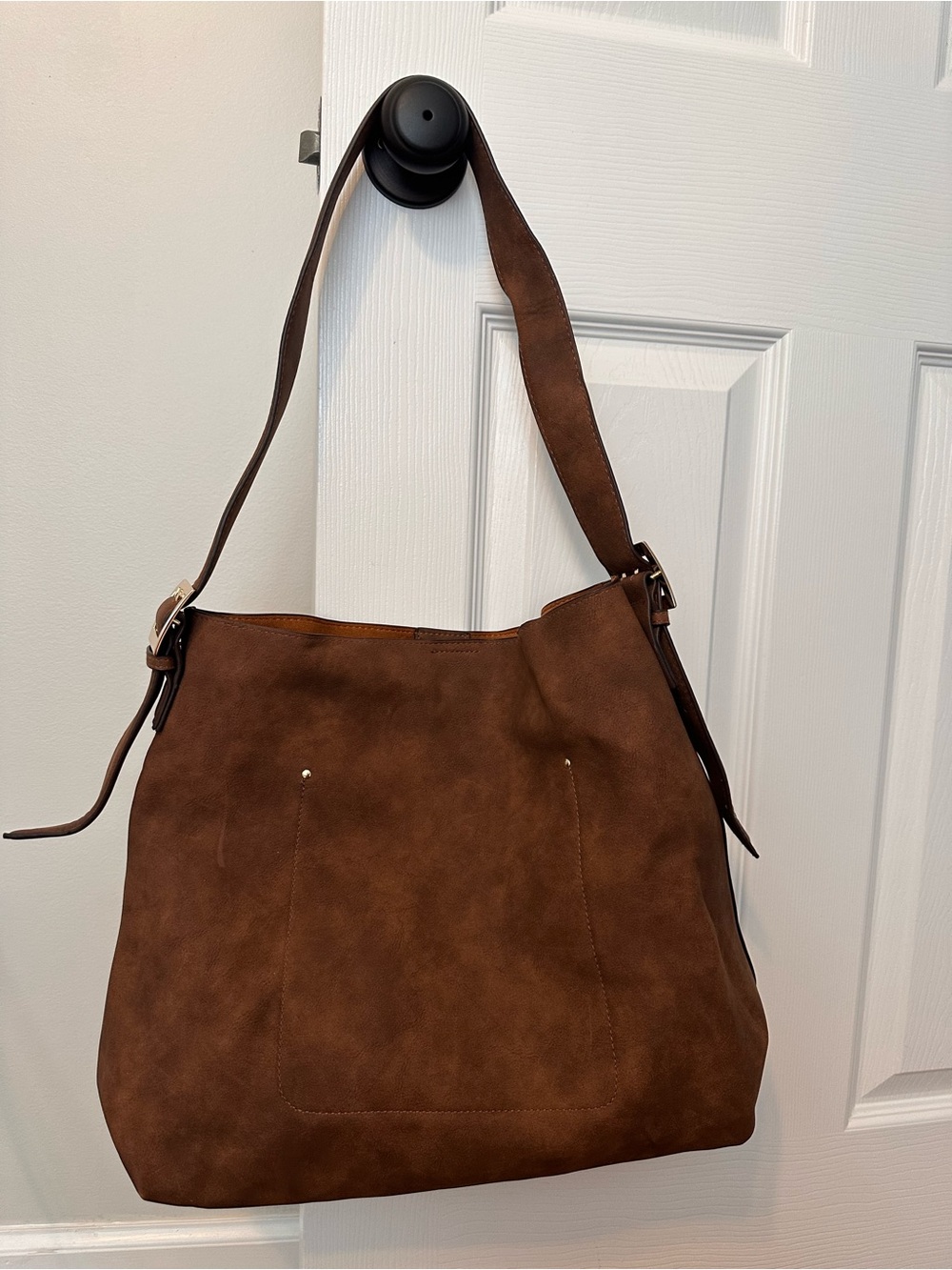 Universal Thread Brown Suede Shoulder Bag